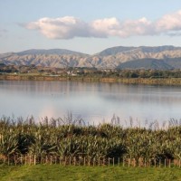 Lake Horowhenua and Tararua Ranges 2